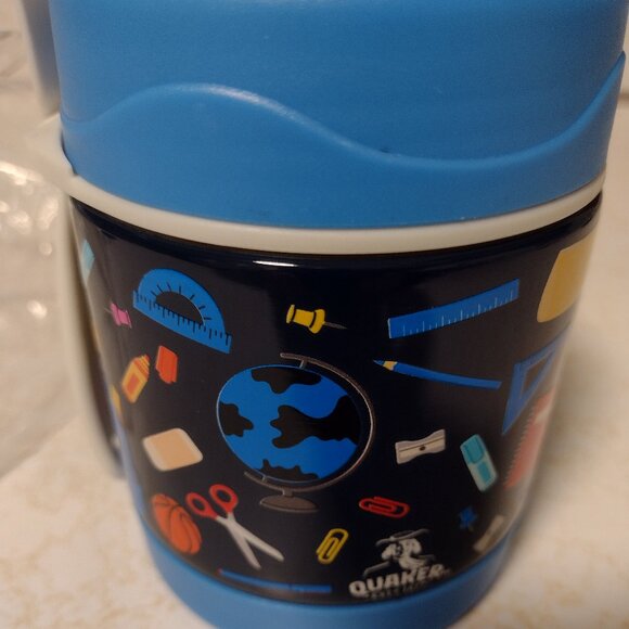 NIB Quaker Thermal Food Jar and Snack Box - Picture 3 of 15